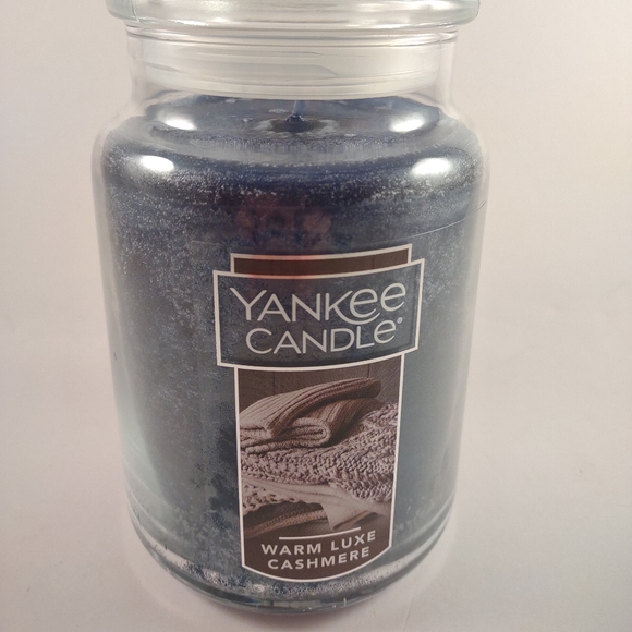 Warm Luxe Cashmere Large Jar Yankee Candle